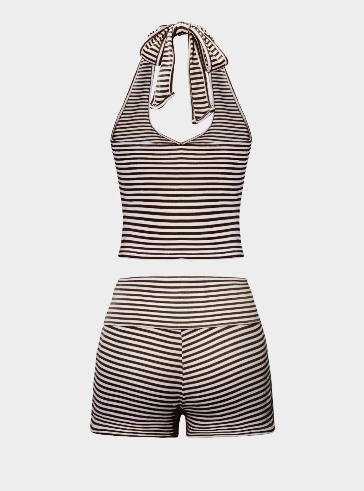 Tia Striped Two Piece