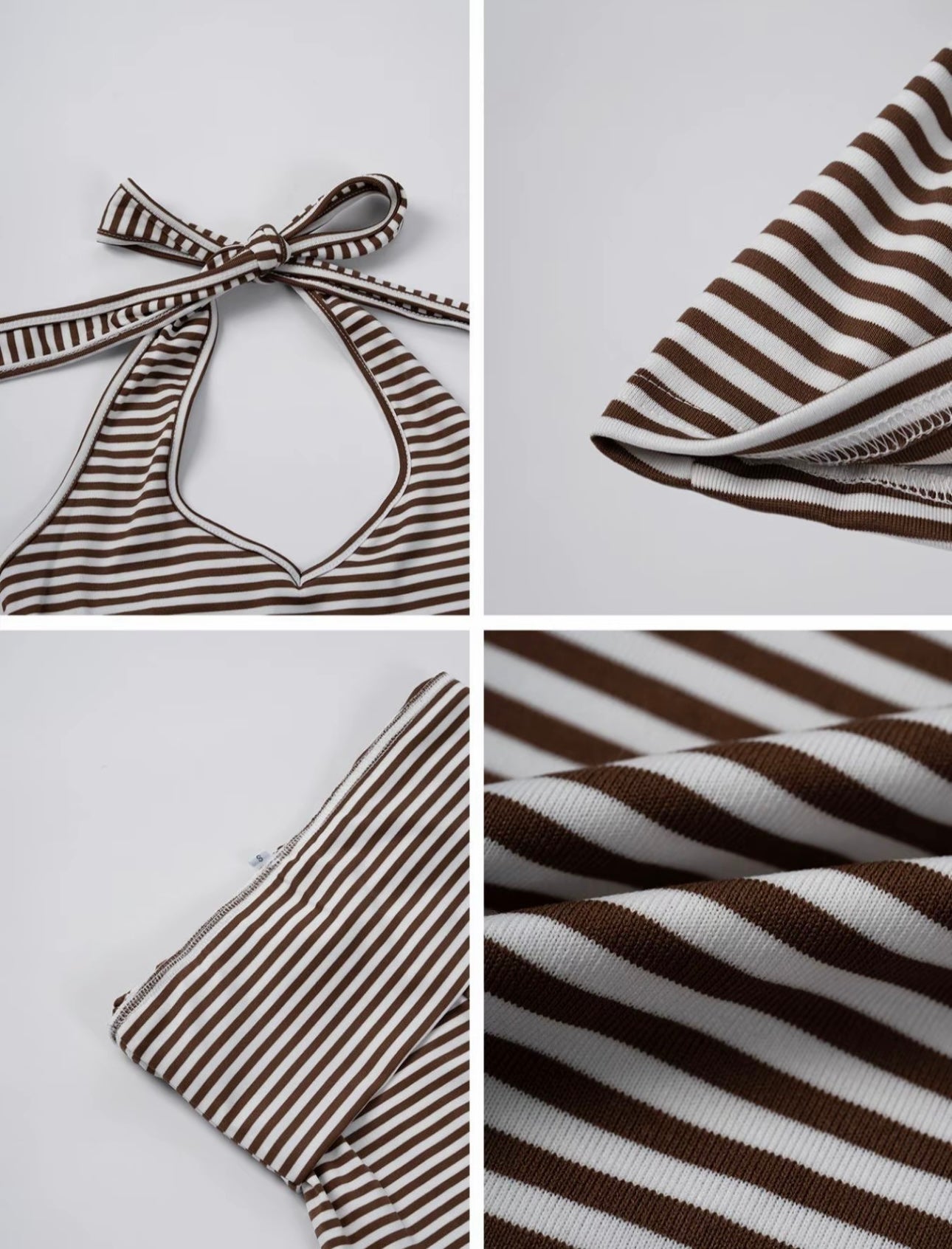 Tia Striped Two Piece