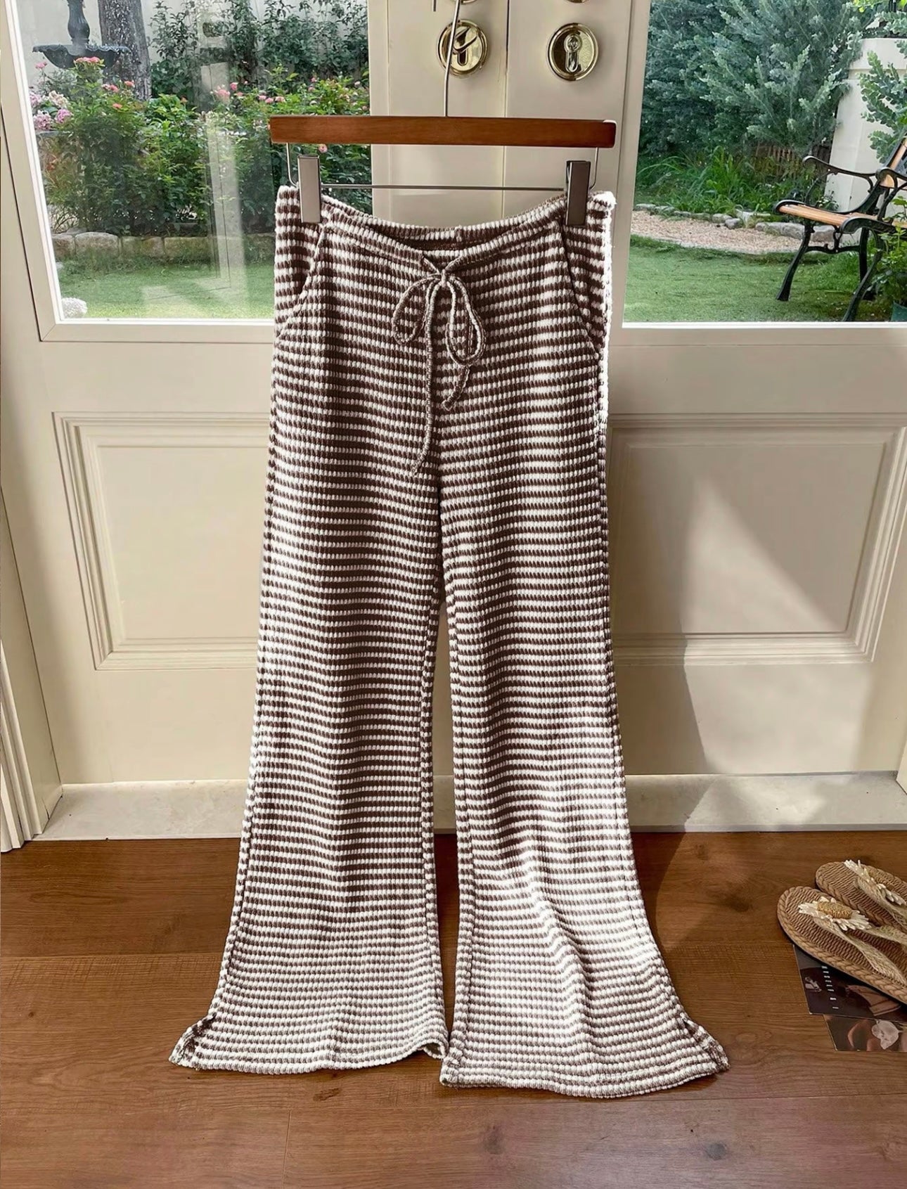 Tillie Striped Knit Trousers