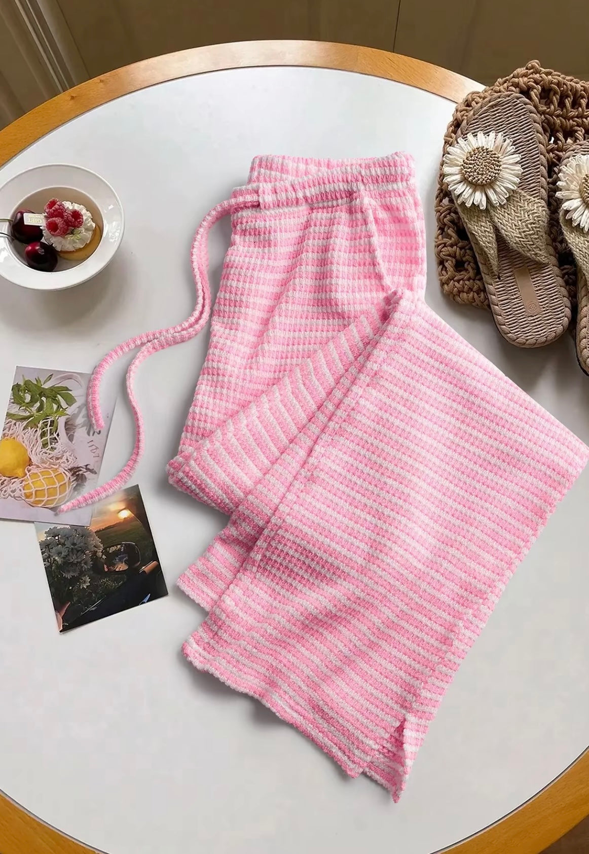 Tillie Striped Knit Trousers