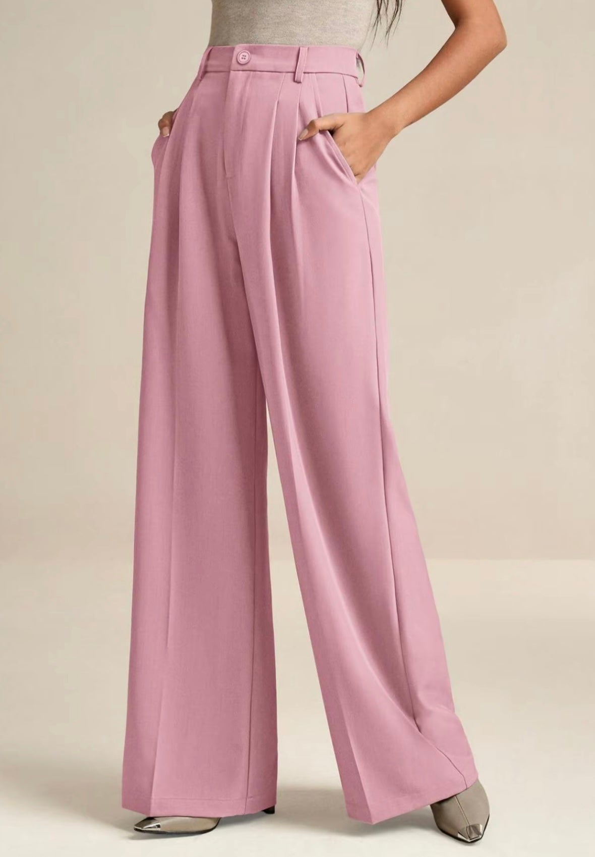 Daisy Wide Leg Smart Trousers